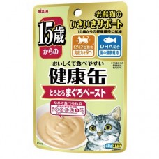 Aixia Kenko Pouch Above 15 Years Old Tuna Paste 40g Carton (12 Packs)